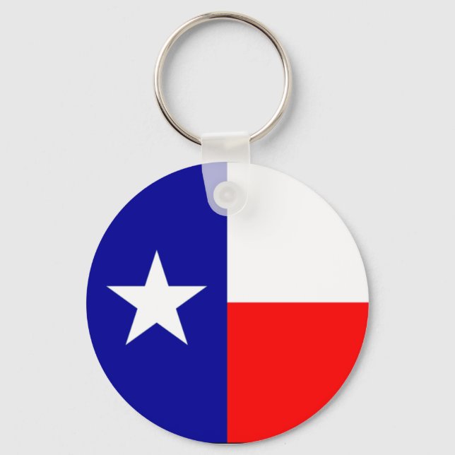 Texas Flag Keychain (Front)
