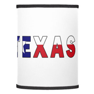 Texas Flag Lamp Shade