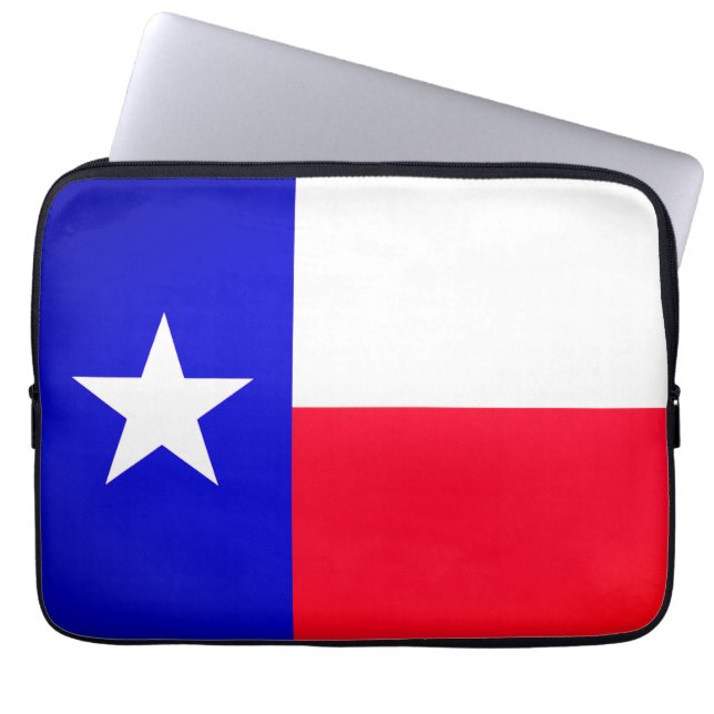 Texas Flag Laptop Case (Front)