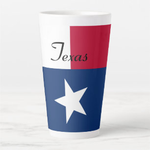 Texas flag Latte Mug