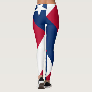 Texas Flag Leggings