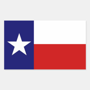 Texas Flag Lone Star State Luggage Travel sticker