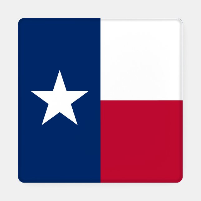 Texas Flag: Longhorns, The Texan Lone Star State Coaster Set (Single)