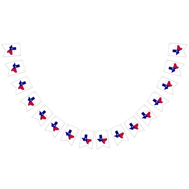 Texas Flag Map (All)