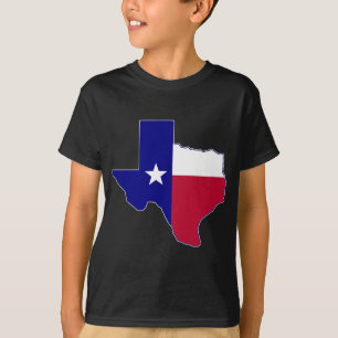 Texas Flag Map T-Shirt