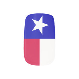 Texas Flag Minx Nail Wraps