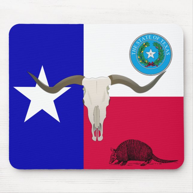 Texas flag mouse pad (Front)