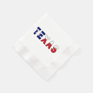 Texas Flag Napkins