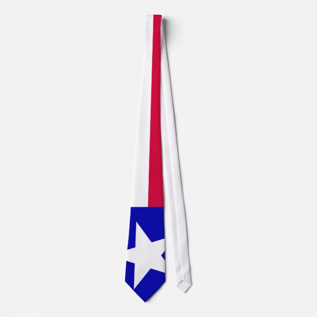 Texas Flag Neck Tie (Front)
