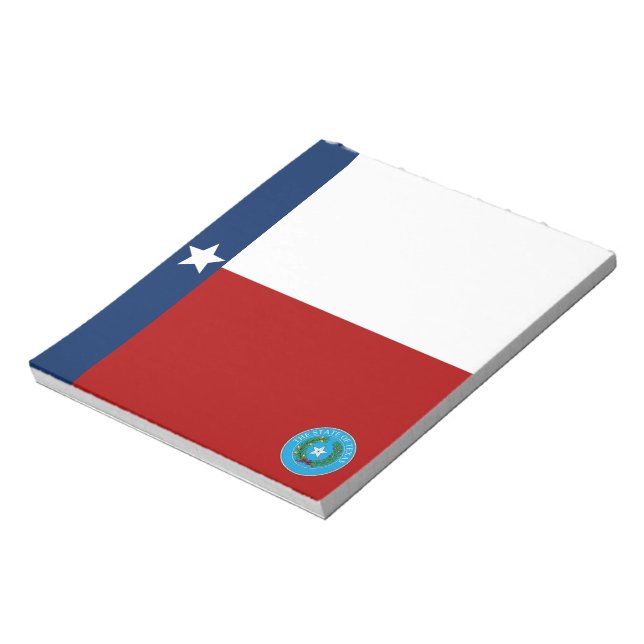 Texas flag notepad (Rotated)