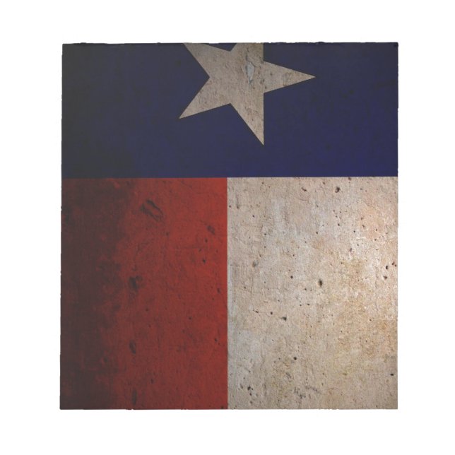 Texas flag notepad (Front)