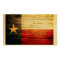 Texas Flag Old Wood
