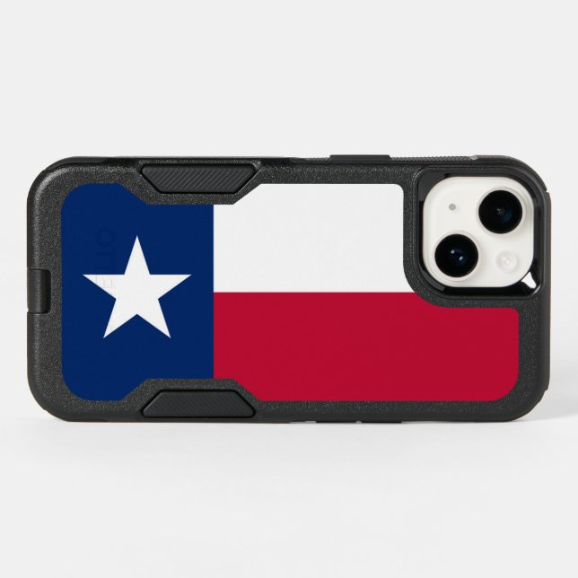 Texas Flag Otterbox iPhone Case (Back Horizontal)