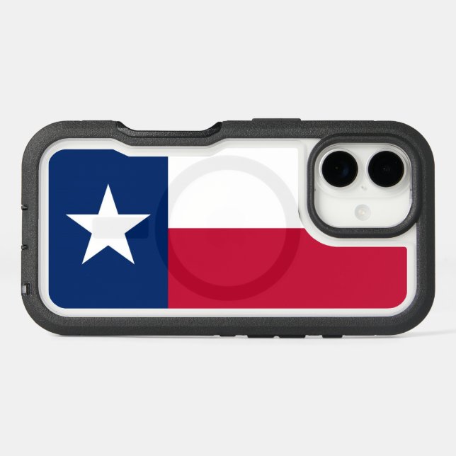 Texas Flag Otterbox iPhone Case (Back Horizontal)