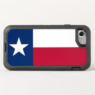 Texas Flag OtterBox Defender iPhone SE/8/7 Case