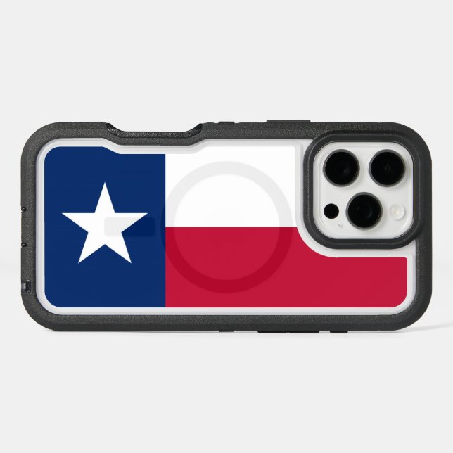 Texas Flag Otterbox iPhone Case (Back Horizontal)