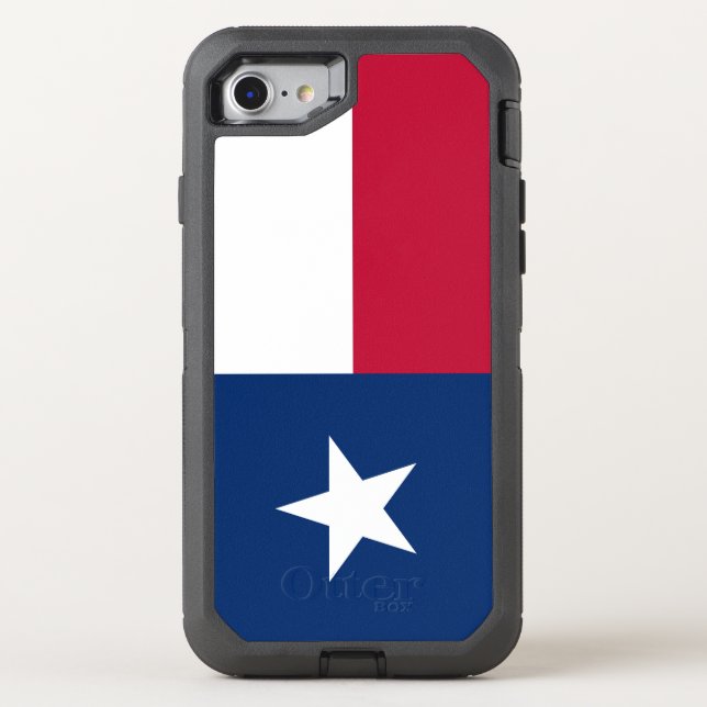 Texas Flag Otterbox iPhone Case (Back)