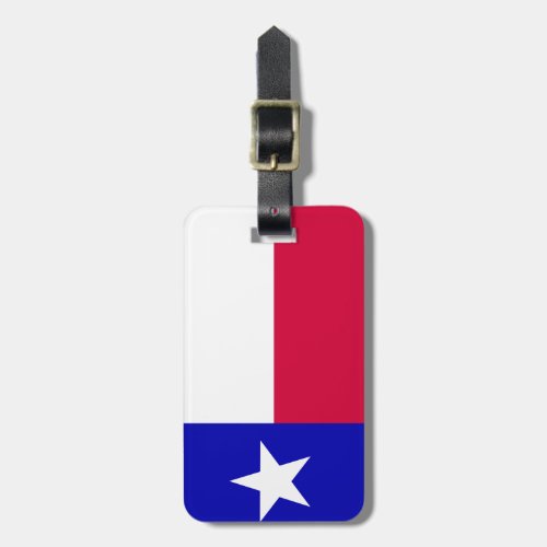 Texas Flag PERSONALIZED LUGGAGE TAG