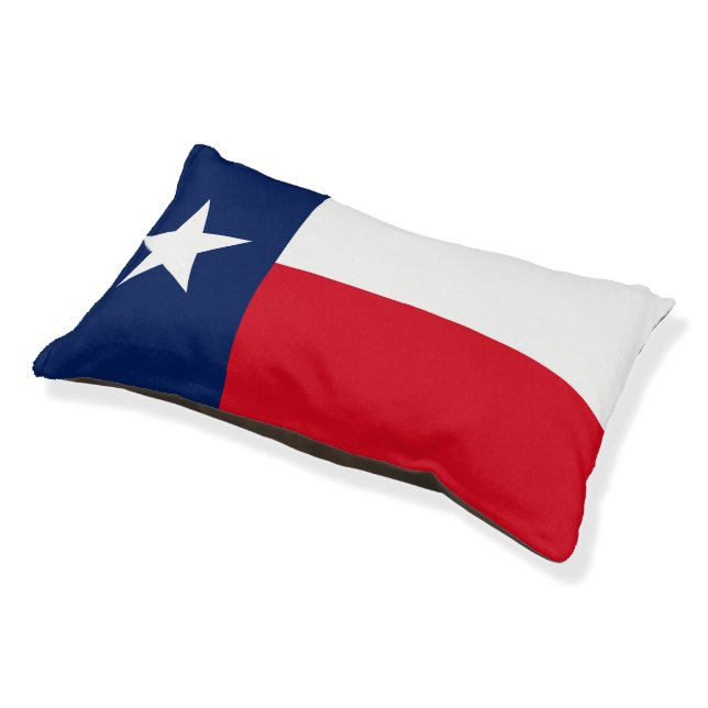 TEXAS Flag Pet Bed (Angled)