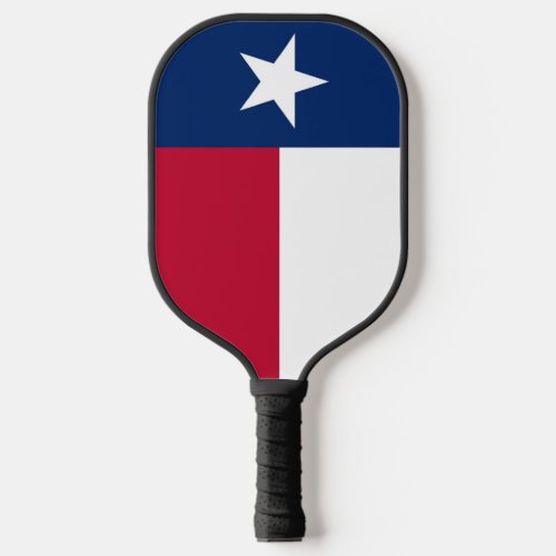 Texas Flag Pickleball Paddle