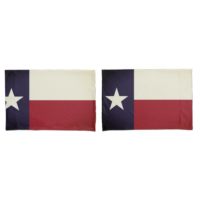 TEXAS Flag - Pillow Case (Front-Set)