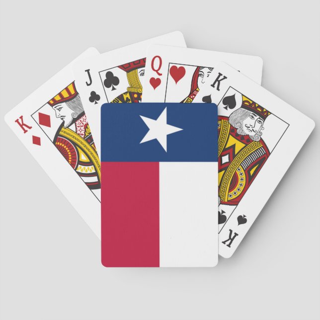 Texas Flag Poker Cards (Back)