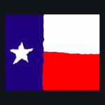 Texas Flag Pop Art Poster - American States Prints<br><div class="desc">USA States Flags Digital Artworks - American National Symbols & Emblems - Flags of United States of America</div>