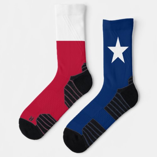Texas Flag Proud Lone Star State Texan Socks