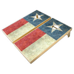 Texas flag retro game set