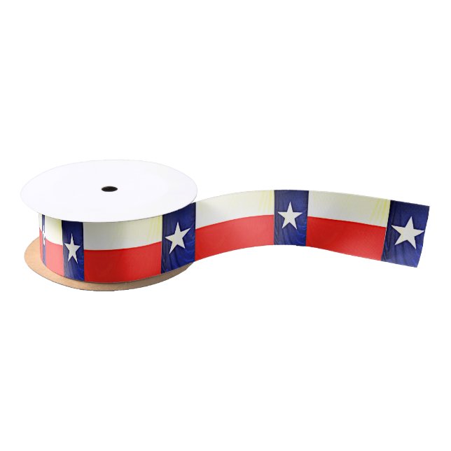Texas Flag Ribbon (Spool)