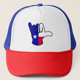 Texas flag Shaka Trucker Hat