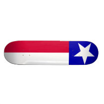 Texas Flag Skateboard
