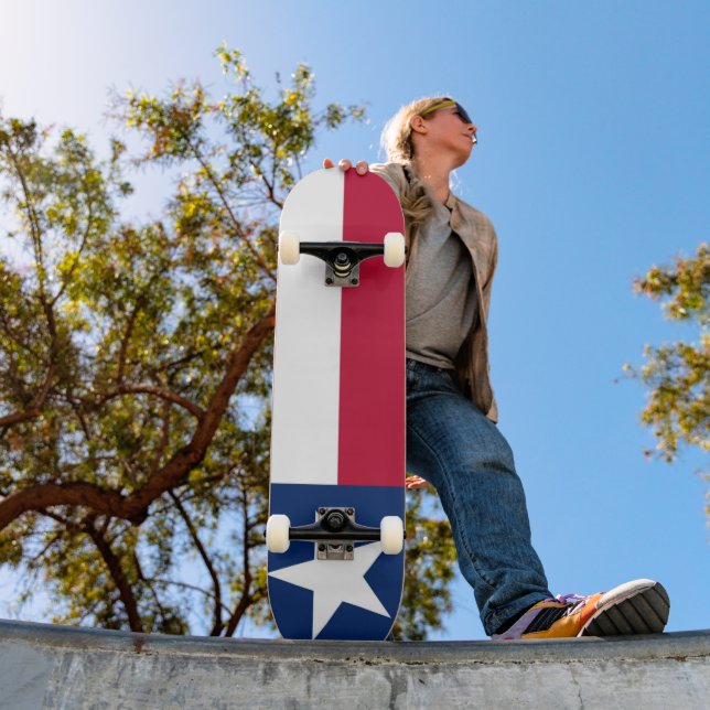 Texas Flag Skateboard (Outdoor 1)