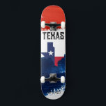 Texas Flag Skateboard<br><div class="desc">Texas flag skateboard deck</div>