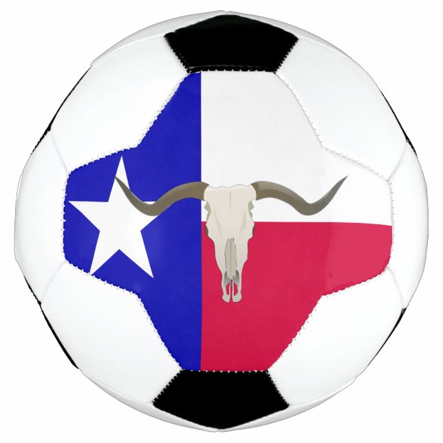 Texas flag soccer ball (Front)