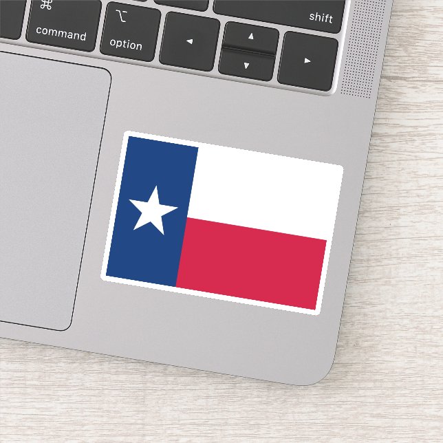 Texas flag sticker (Detail)