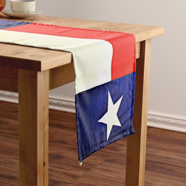 Texas Flag Table Runner (In Situ)