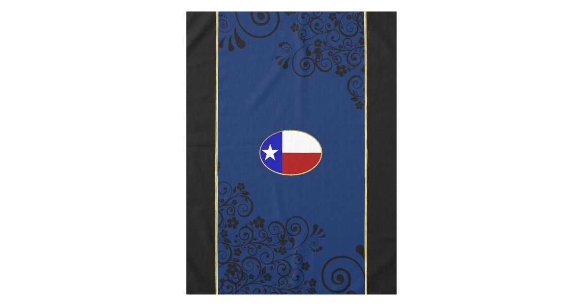 Texas flag tablecloth Zazzle