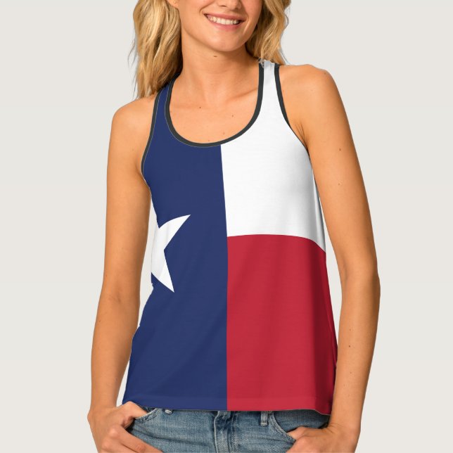 Texas Flag Tank Top (Front)