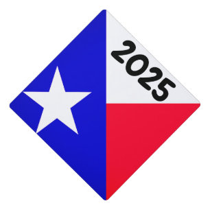 Texas Flag Tassel Topper