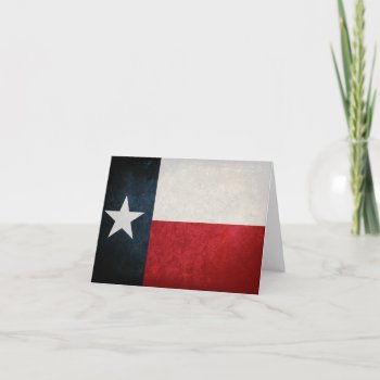 Texas Flag; Texan; Card by FlagWare at Zazzle
