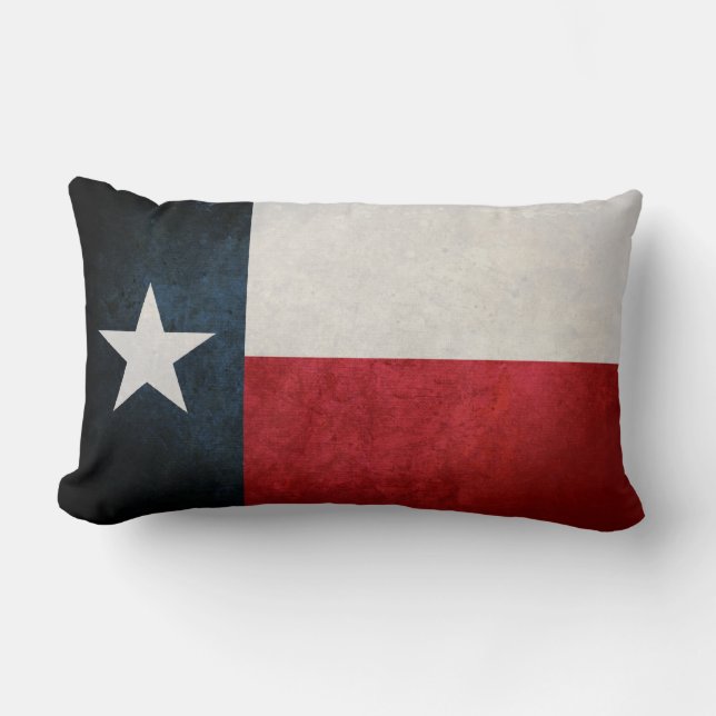 Texas Flag; Texan; Lumbar Pillow (Front)