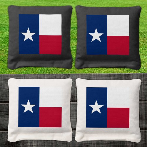 Texas Flag  Texas Tailgate patriotic USA Cornhole Bags