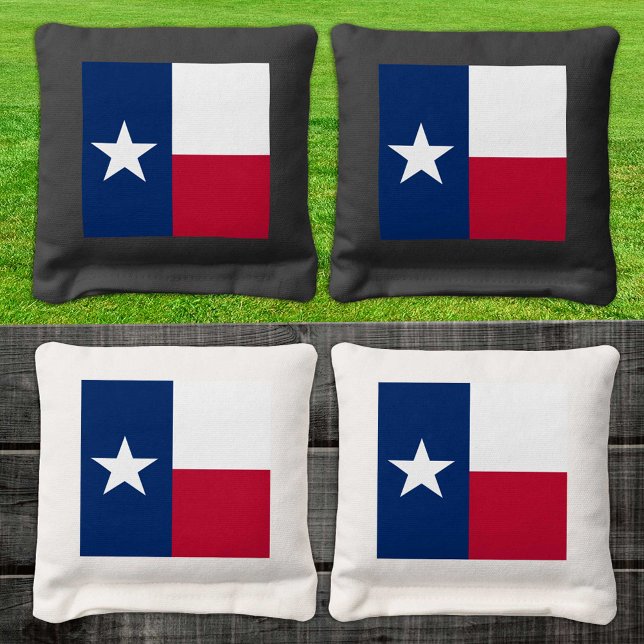 Texas Flag & Texas Tailgate, patriotic USA Cornhole Bags (Creator Uploaded)