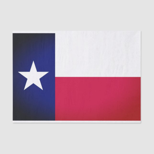 Texas Flag Tissue Paper (Front)