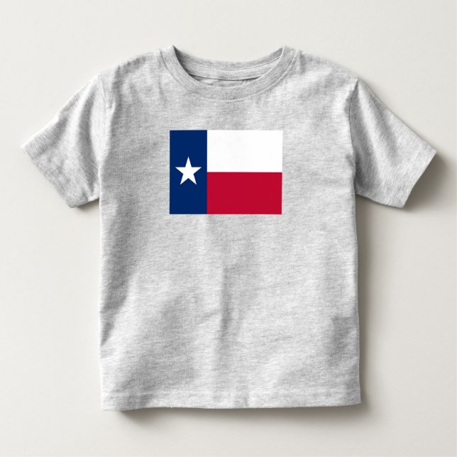 Texas Flag Toddler T-shirt (Front)