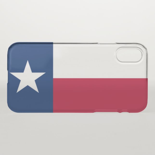 Texas Flag Uncommon iPhone Case (Back (Horizontal))