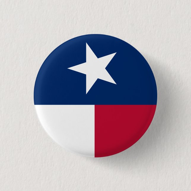 Texas Flag (vertical) Button (Front)