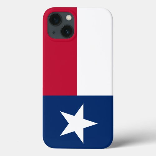 Texas Flag vertical iPhone 13 Case