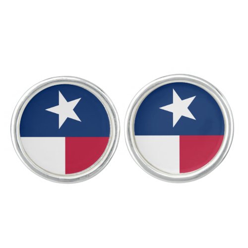 Texas Flag vertical Cufflinks